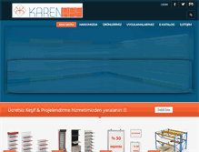 Tablet Screenshot of karenmetal.com